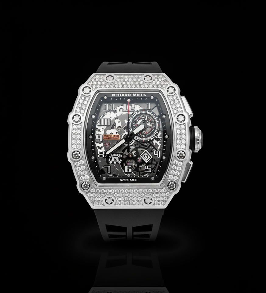 Richard Mille Diamantado™️1.1 | Pieza exclusiva para un verdadero hombre