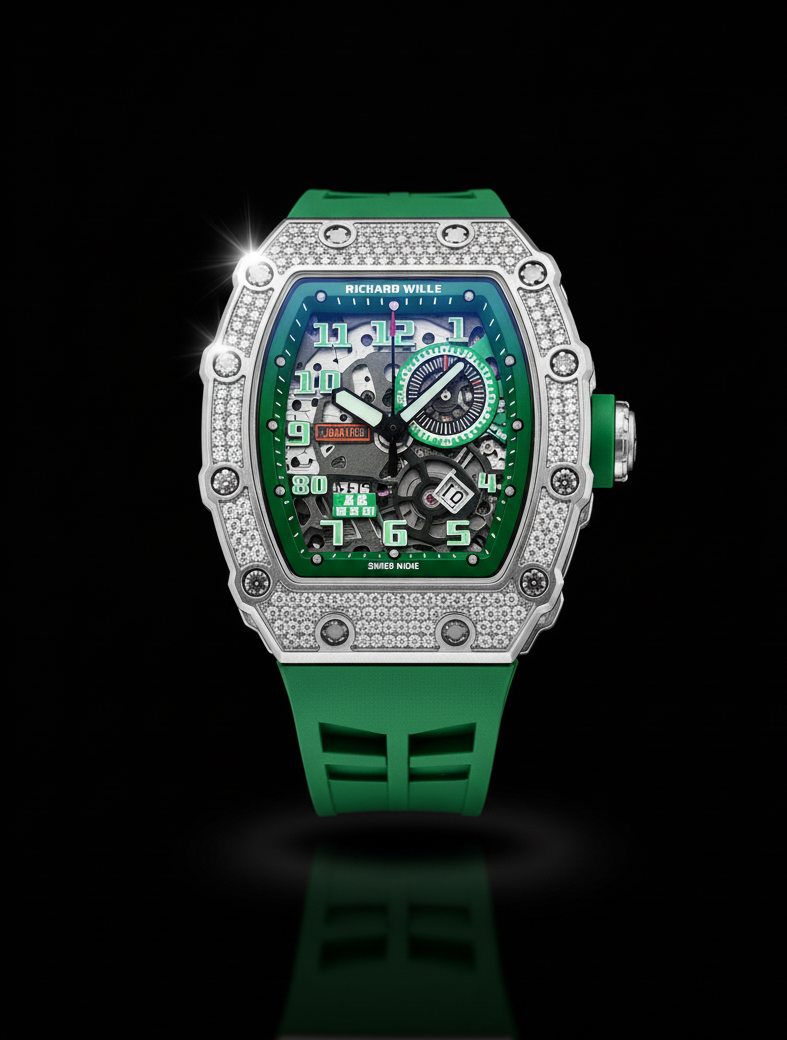 Richard Mille Diamantado™️1.1 | Pieza exclusiva para un verdadero hombre