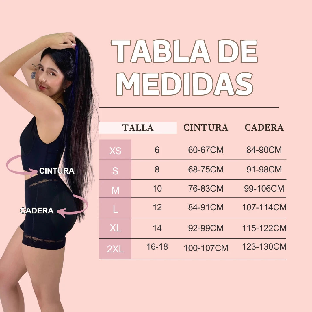 Short Faja SÚPER-Invisible.™️ | 2-3 Tallas fuera | realce instantáneo123